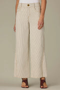 Sam Striped Wide Leg Jeans