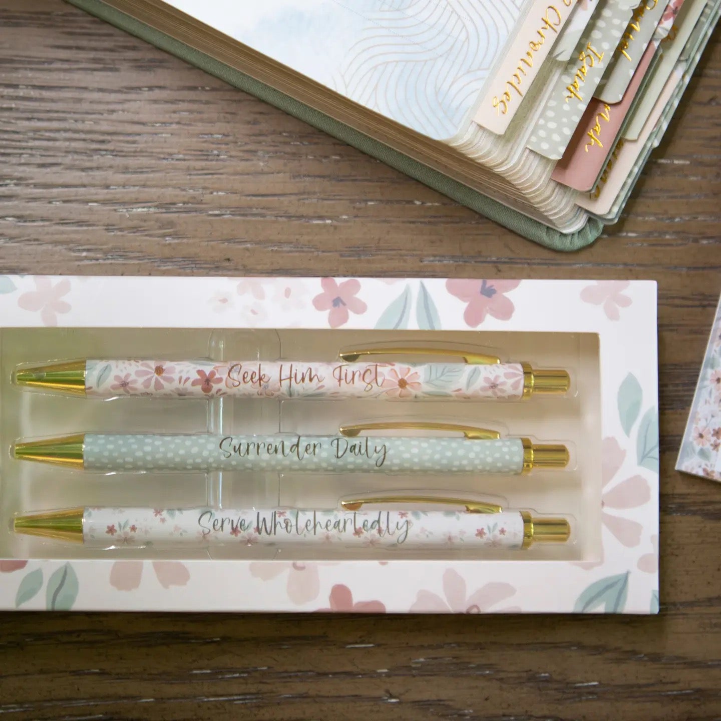 Daisy Floral Bible Study Pens