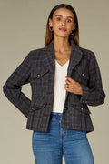 Brooklyn Triple Button Military Jacket