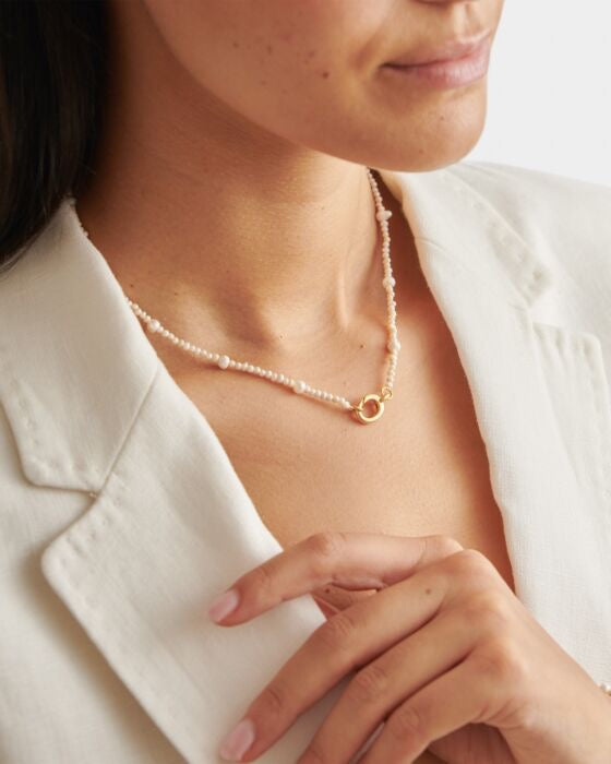Katie Loxton KLJ6354 Pearl Glow Choker*