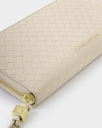 Katie Loxton Nova Woven Large Zip Around Wallet