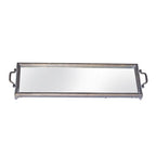 Iron & Glass Mirror Tray