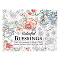 Coloring Cards Boxed Colorful Blessings*