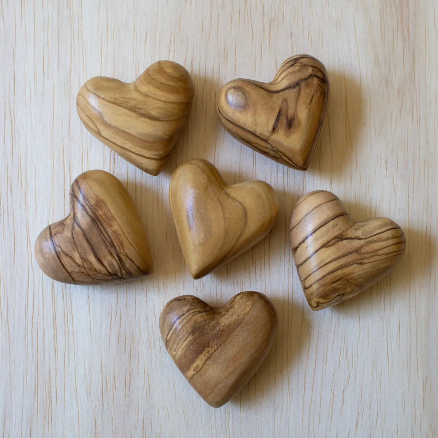 Olive Wood Heart*