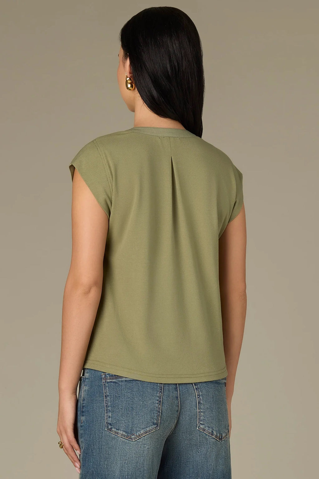 Margo Button Down Woven Top