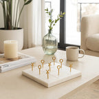 Marble Tic-Tac-Toe Game