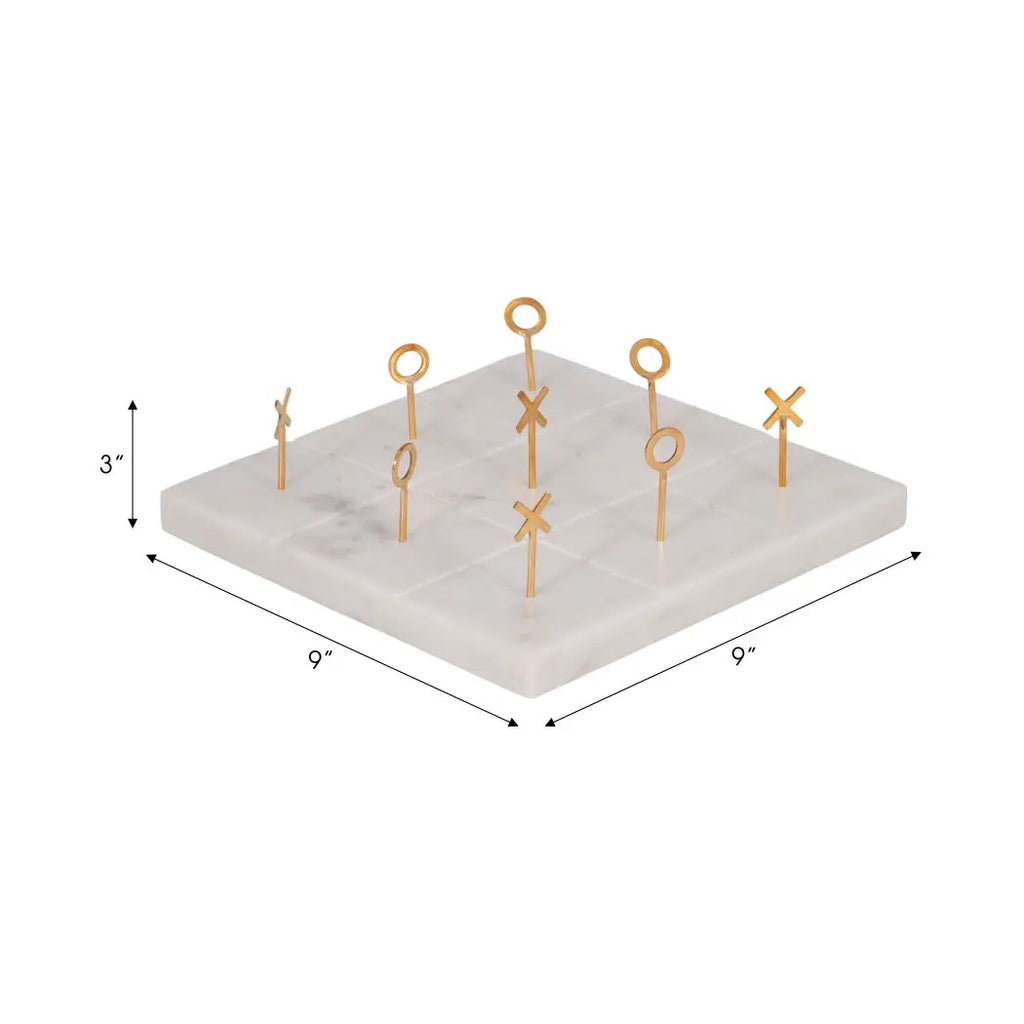 Marble Tic-Tac-Toe Game