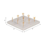 Marble Tic-Tac-Toe Game
