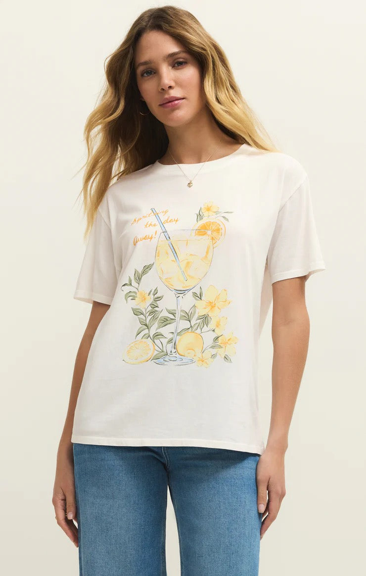 Spritz Boyfriend Tee Sea Salt**