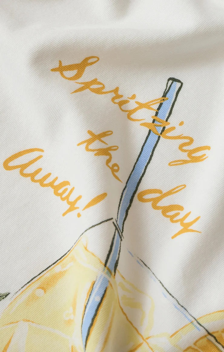 Spritz Boyfriend Tee Sea Salt**