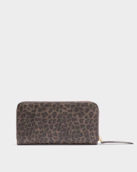 Katie Loxton Large Zip Around Wallet Leopard