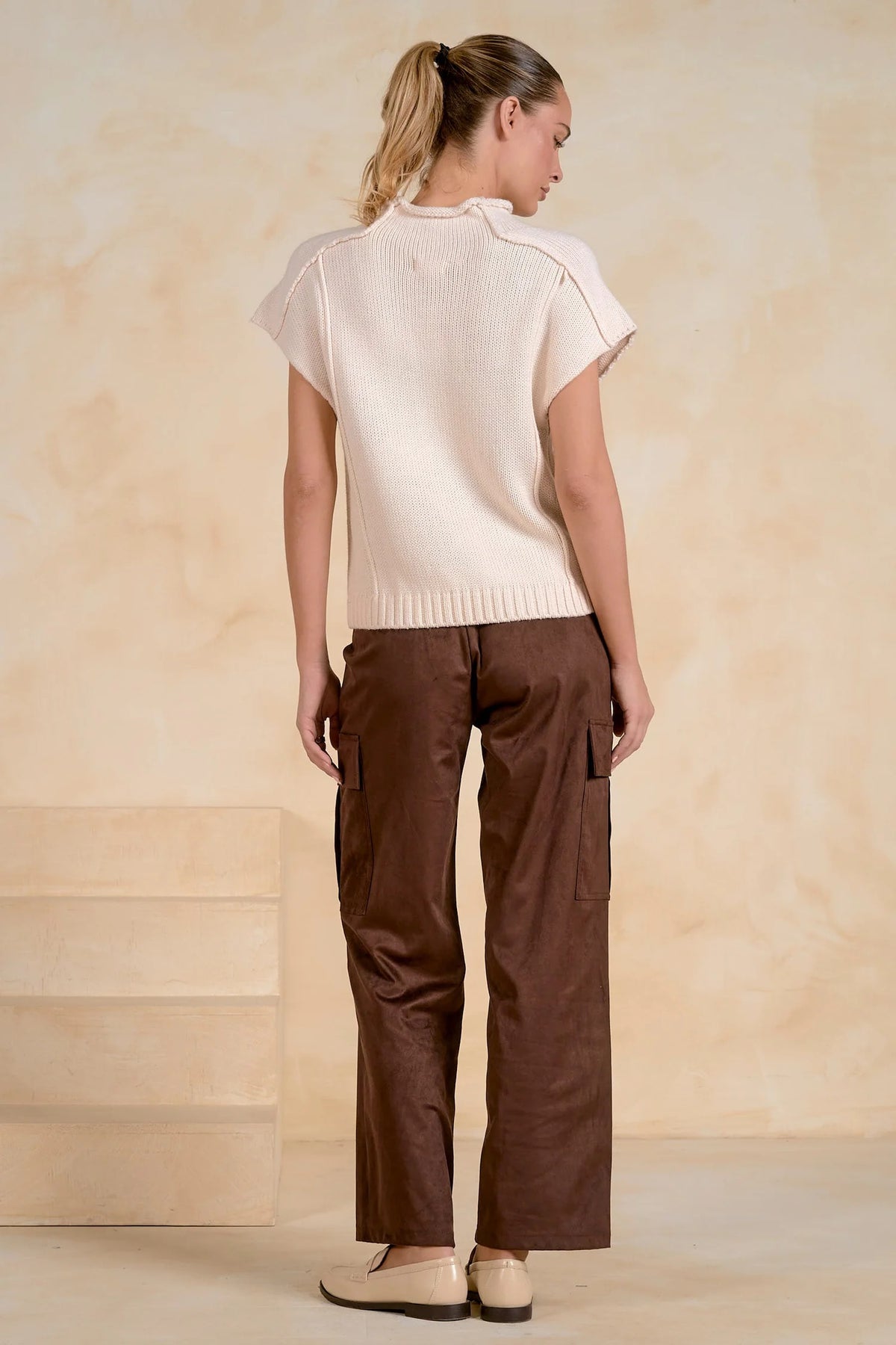 Chelsey Mock Neck Sweater