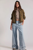 Free People Breezy Denim Pull On