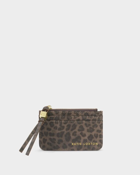 Katie Loxton Coin & Cardholder Leopard