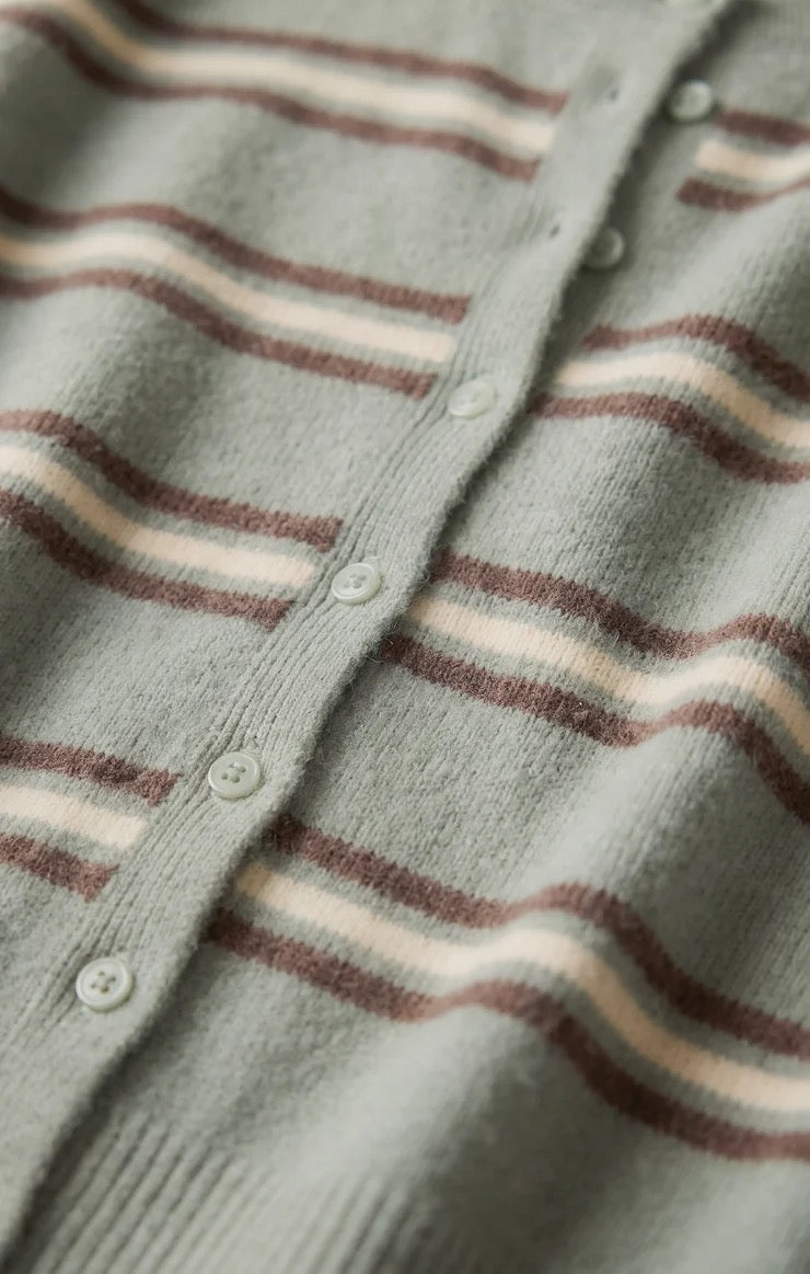 Medina Cozy Stripe Cardigan