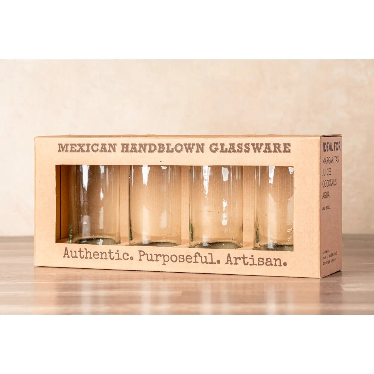 Handblown Highball Glasses