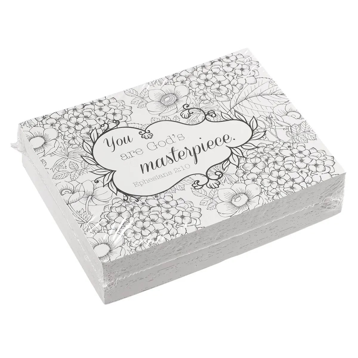 Coloring Cards Boxed Colorful Blessings*