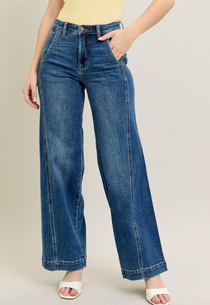 Judy Blue 82656 Trouser Wide Leg**