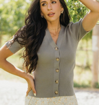 Harper Short Sleeve Cardigan