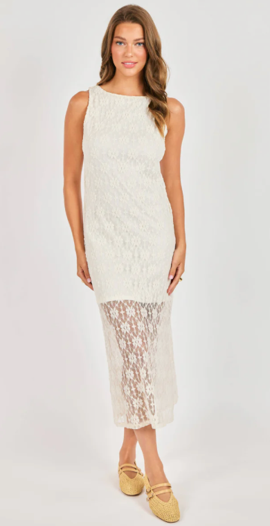 Letters Midi Dress
