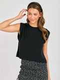 Statuesque Shirred Tank