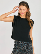 Statuesque Shirred Tank