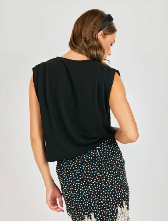 Statuesque Shirred Tank