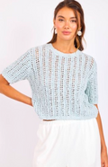 Peruse Short Sleeve Sweater