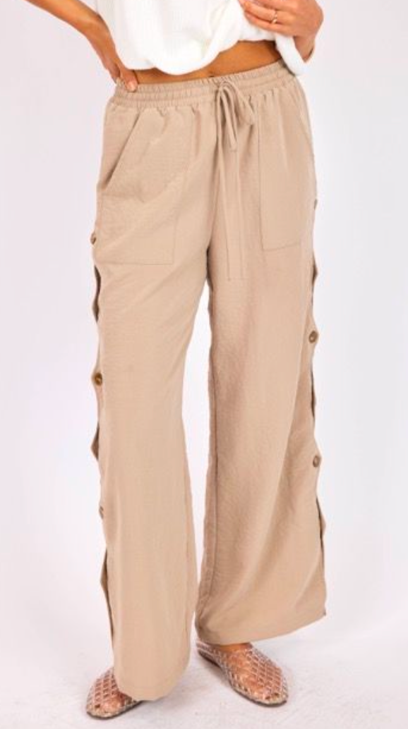 Natural Roots Button Pants