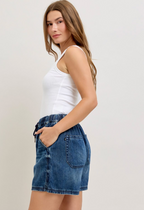 Judy Blue Aria Baggy Short**