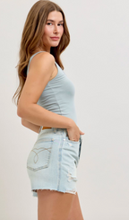 Judy Blue Scarlett Cut Off Short**