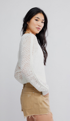 Free People Maris Fine Gauge Cardi**