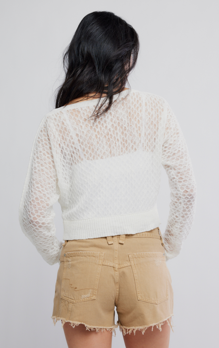 Free People Maris Fine Gauge Cardi**