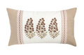 Lumbar Ribbon Trim Pillow