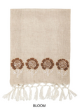 Floral Embroidered Towels