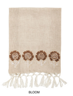 Floral Embroidered Towels