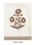 Cream Embroidered Tea Towel