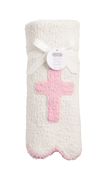 Chenille Cross Blanket