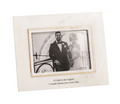 "Choose You" Gold Inlay Marble Frame