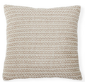 20" Woven Cotton Pillow
