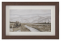 Framed Watercolor Landscape Print