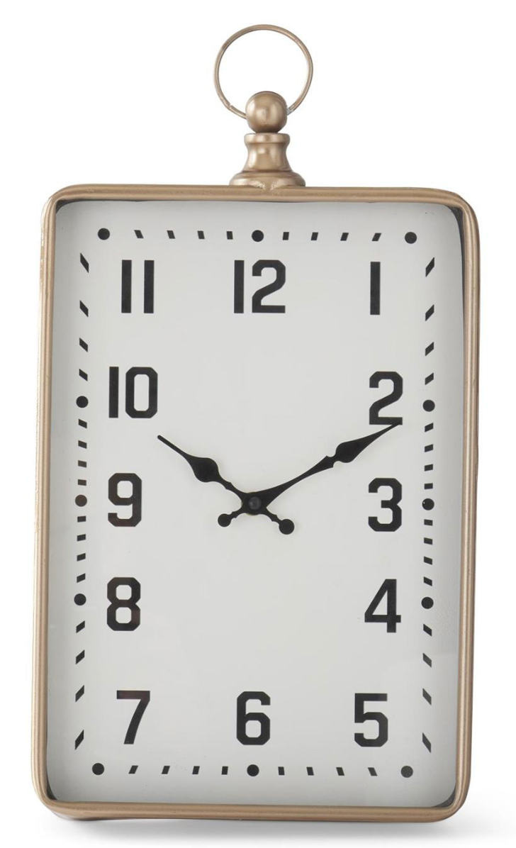 16" Rectangular Clock