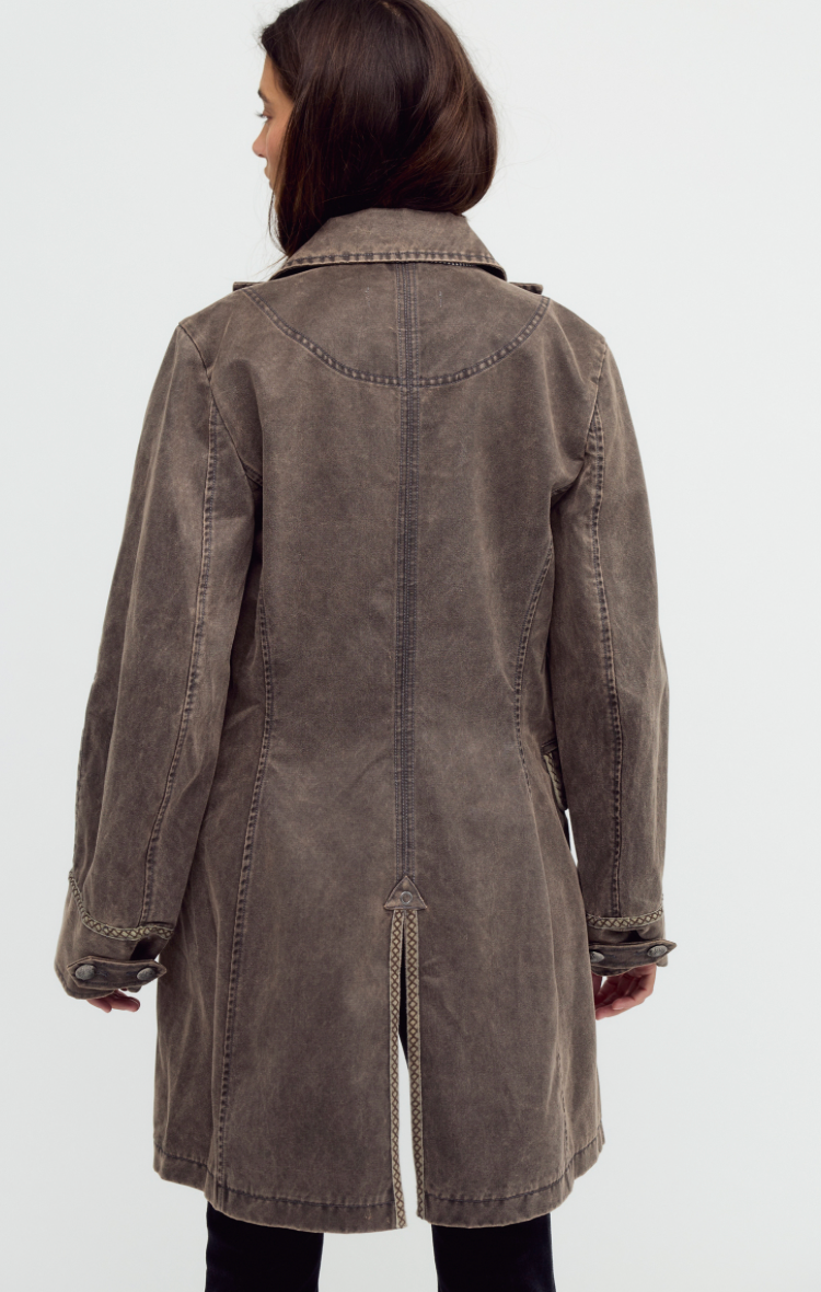 Free People Aries Officer Coat