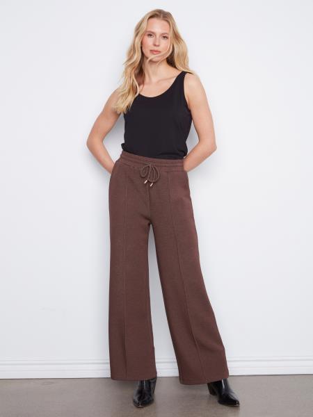 Parker Wide Leg Pin Tuck Pants