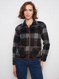 Gabriella Reversible Plaid Jacket