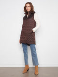 Josie Sleeveless Long Puffer Vest