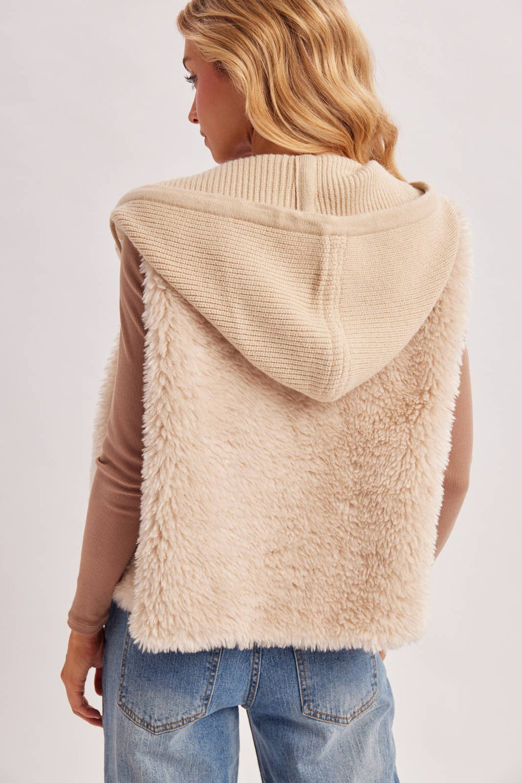 Sara Faux Fur Vest