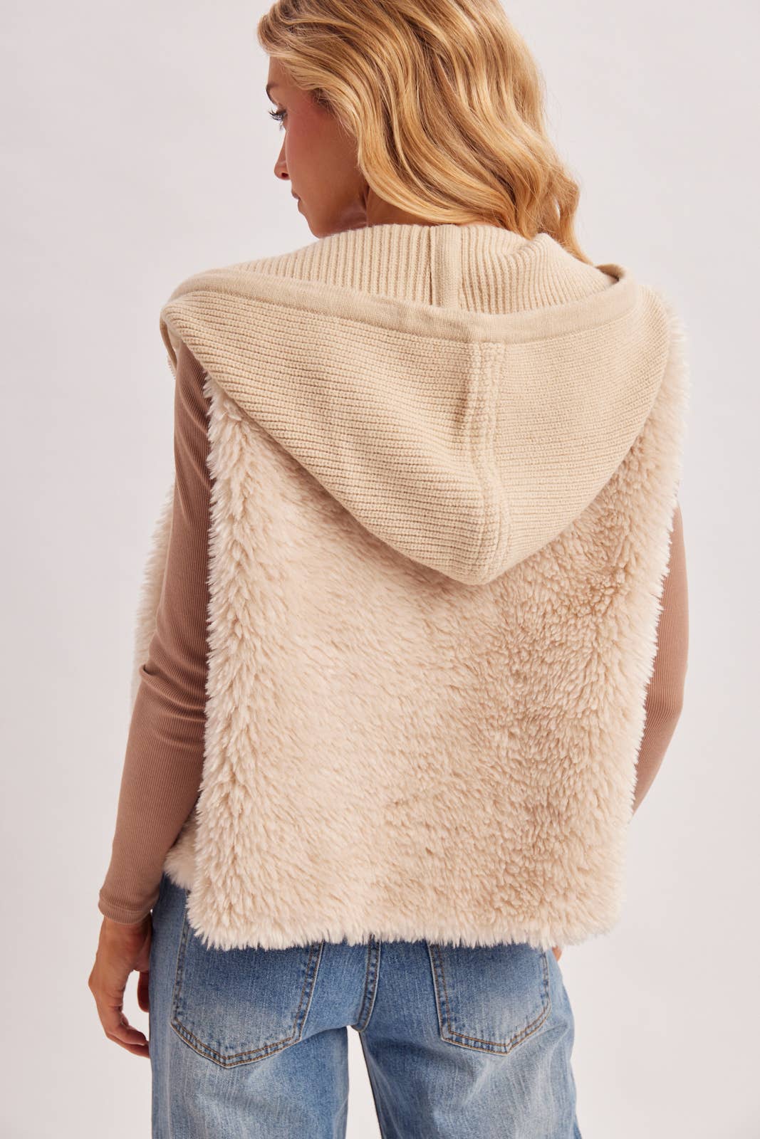 Sara Faux Fur Vest