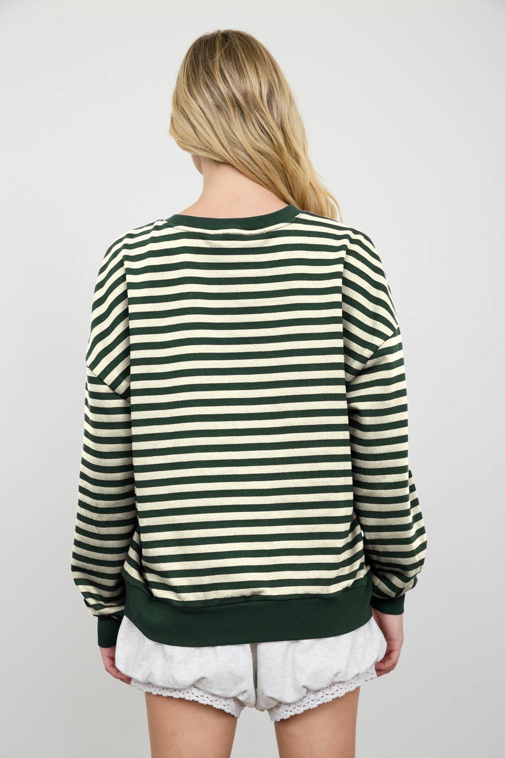 Josie V Stitch Stripe Long Sleeve