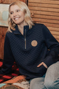 Forever Quilted Fleece 1/4 Zip Pullover